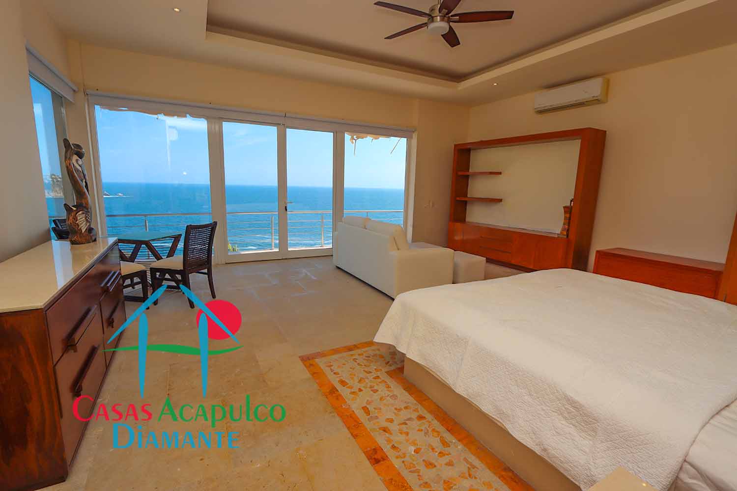 Villa Skyros - Recámara principal 1